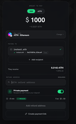 payments